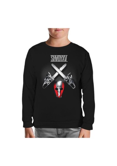 Shady Xv Siyah Çocuk Sweatshirt Siyah