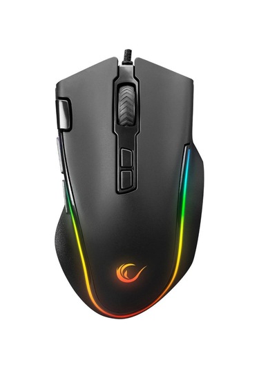 Rampage Smx-g72 Greedy V2 8 Tuşlu Double Click Real Rgb Ledli Makrolu 12800 Dpı Gaming Oyuncu Mouse -