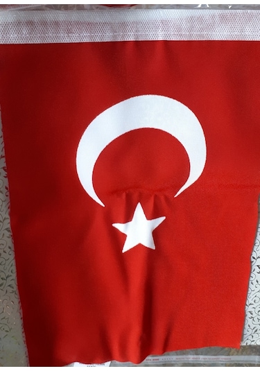 Bayrak Türk Bayrağı 20CM X 30CM 10 Adetli Kutu