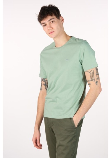 Arma Erkek Büyük Beden Bisiklet Yaka Tişört Y22374868501 Yeşil Arma Erkek Büyük Beden Bisiklet Yaka Tişört Y22374868501 Yeşil