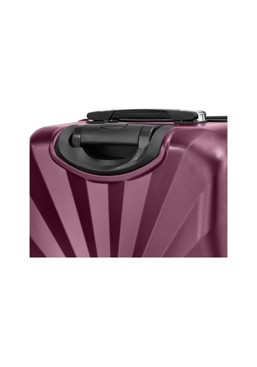 Büyük Boy %100 Polikarbon Valiz 4x2 Teker Bordo 1809 Bordo