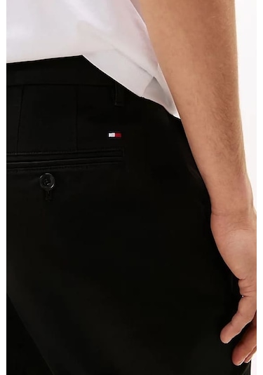 Erkek Chıno Denton 1985 Pıma Cotton Pants Triple Black