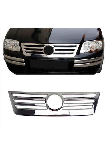 Vw Caddy Krom Ön Panjur 1 Parça 2003-2009 Arası P.çelik