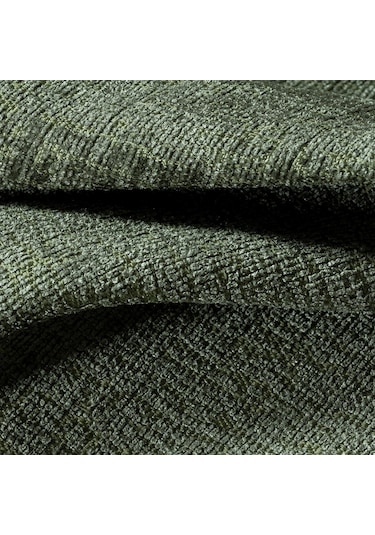 Jakarlı Şönil Koltuk Örtüsü Kanepe Örtüsü Koltuk Şalı 175x215 Kaymaz Sage Yeşil Yeşil