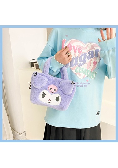 Kuromi El Çantası-siyah 28 20cm Siyah