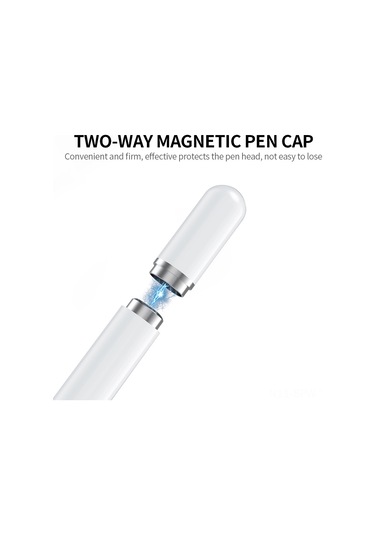 Maiyame Siyah Metal Dürtü Hassas Dairesel Kalem -  Ve Android Uyumlu 3'ü Bir Arada Dokunmatik Yazma Kalemi