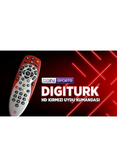 Digitürk Kırmızı  Kumanda