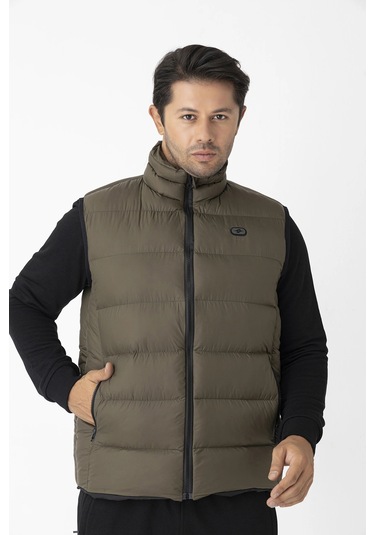 Crozwise Dolumlu Erkek Şişme Yelek Haki 4018-04 Haki