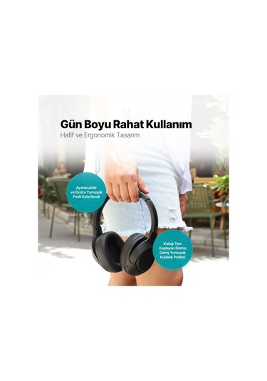 Ttec Soundmax Pro ANC Bluetooth 5.4 Kulaküstü Kulaklık