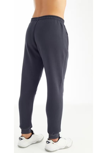 Crozwise Lastikli Paça Gri Erkek Şardonlu Antrasit Eşofman Altı - 2195-06 Gri