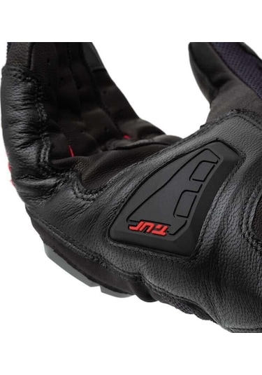 Tucano Urbano T.ur G-four Yazlık Korumalı Motosiklet Eldiveni Siyah Kırmızı