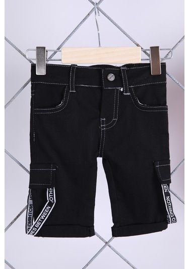 Babyhola 2'li Tişört Kapri Erkek Bebek Çocuk Bayramlık Alt Üst Takım Elbise 576 Mavi