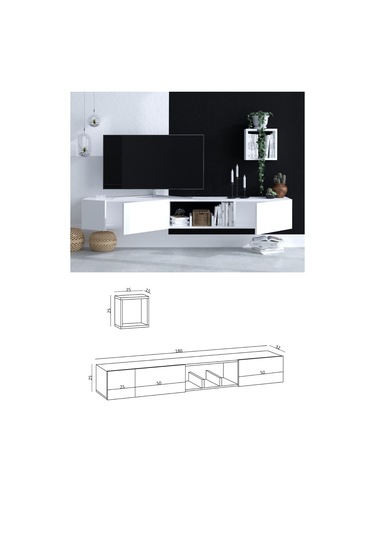 Decormet Pandora Tv Ünitesi Dec0061 Çok Renkli