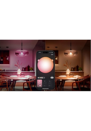 Philips Hue Essential 3'lü E27 Ampul Başlangıç Seti 806 Lumen Çok Renkli