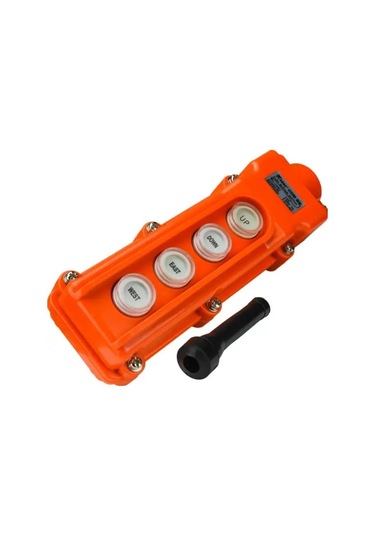 Cob-62 Mekanik Kilitli Tek Hızlı Vinç Kumanda Butonu