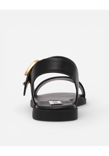 Steve Madden Resorts Black Leat Kadın Siyah Sandalet Resorts