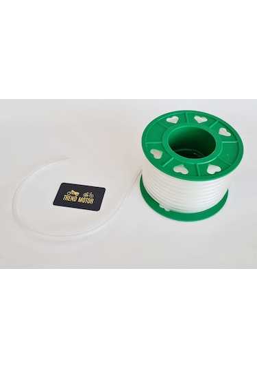 BENZİN HORTUMU ŞEFFAF (20 METRE) - TÜM MOTORLARA UYUMLU