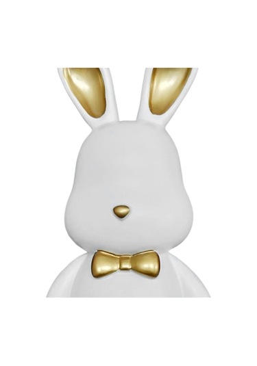 Homyl Kumbara Hayvan Tavşan Figürleri Yetişkinler Ve Beyaz