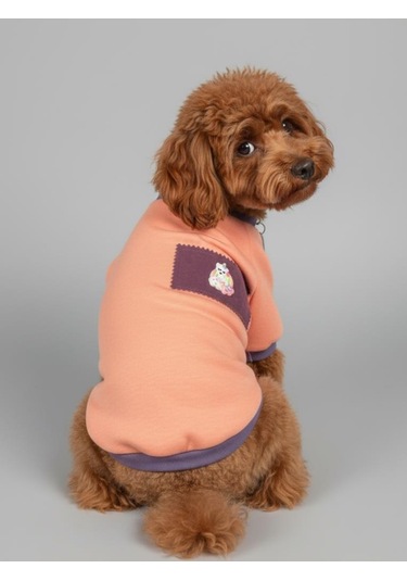 Sevimli Unicorn Marşmelov Pembe Köpek Polar Sweatshirt