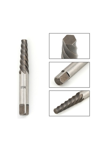 Neevoyu 10'lu Set: Hss Materyal Tornavida Çıkarıcı Ve Delme Uçları, Siyah Kutuda, Metal Vida Tamiri Araçları