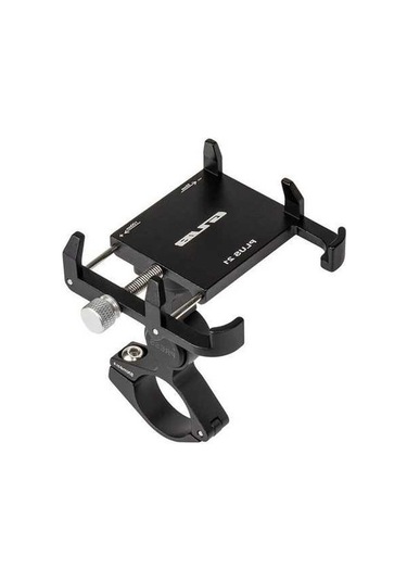 Tongxida Gub Plus21 Bisiklet Cep Telefonu Tutucu Motosiklet 360 Derece Dönebilen Montaj 22.2-31.8mm Siyah