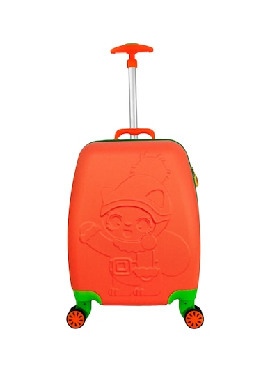 Wexta Wx-410 Disney Serisi Turuncu Kız Çocuk Çocuk Valizi Turuncu