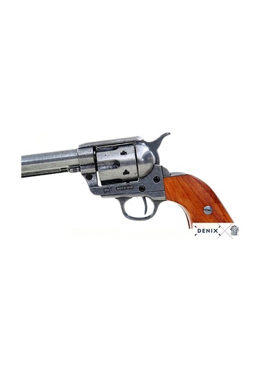 Denix Dekoratif Cal.45 Peacemaker Revolver 7½'' 35 Cm , Amerika 1873