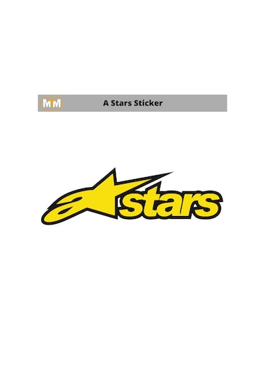 Astars Oto Sticker 15 Cm