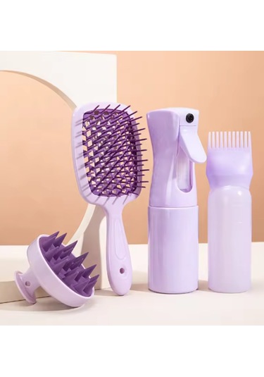 4'lü Mükemmel Saçlar İçin Bakım Seti Mor