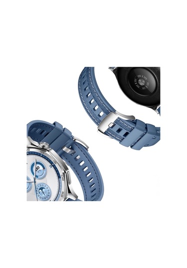 Huawei Watch Gt 5 Uyumlu Hgea Krd-128 Silikon Kordon-mavi