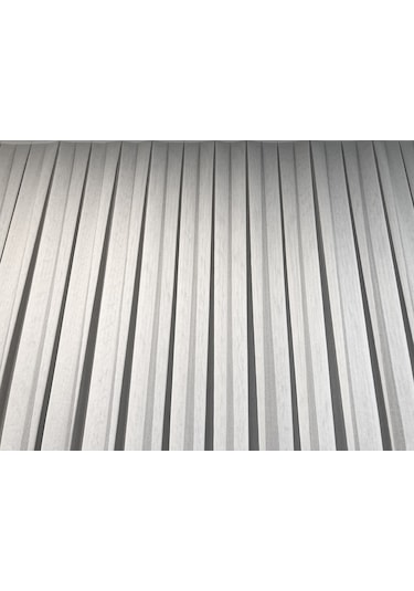 Perdefony Sıralı Mat Çelik Düz Tül Perde Dökümlü ve Gramajlı