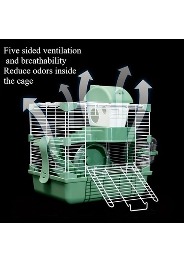 Willowhaven Küçük Kale-yeşil Golden Bear Lüks Villa Kafesi Büyük Alan Tam Aksesuarlı