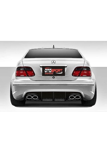 Mercedes W208 Clk Arka Tampon Amg Fiberglass Boyasız