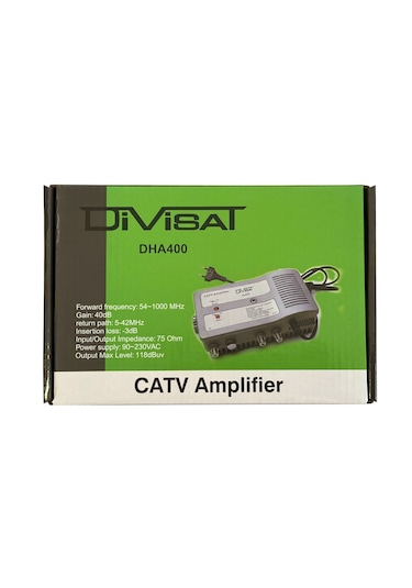 Divisat Dha 400 Hat Yükseltici Amplifier 40db - Zamak Kasa
