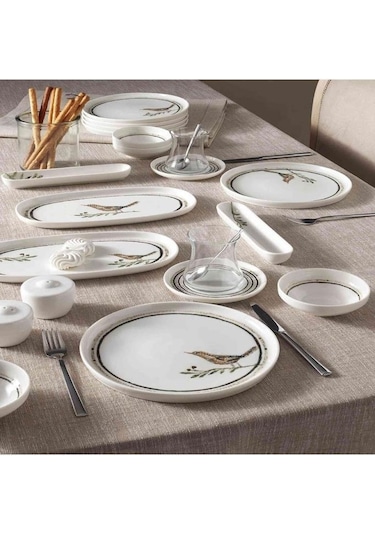 Taç Pierre Cardin Pera 28 Parça Kahvaltı Takımı Bej