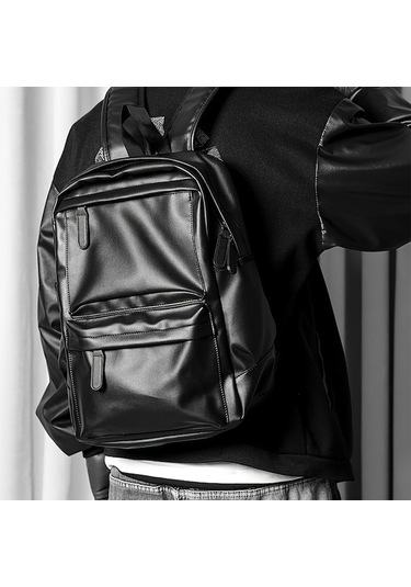 Dancemonkey Lj49011 Su Geçirmez Erkek Sırt Çantası Siyah Siyah