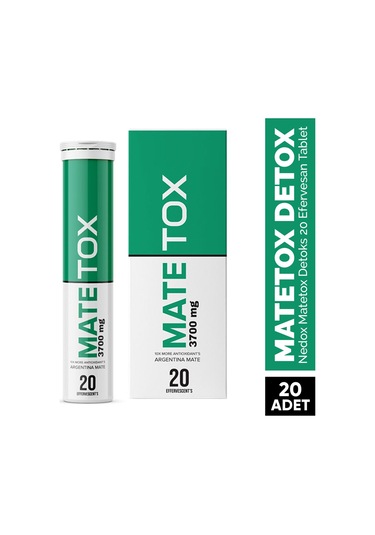 Nedox Matetox Detoks 20 Efervesan Tablet
