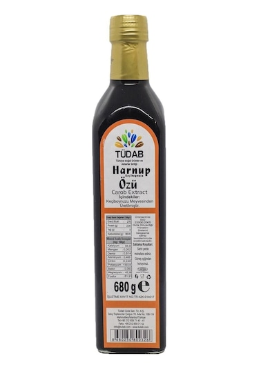 Keçiboynuzu Pekmezi Harnup Özü 680 gr