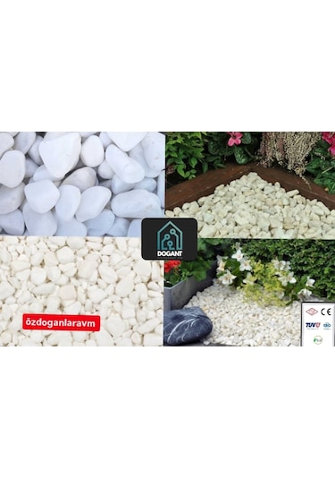 Mezar Peyzaj Dere Çakıl Taşı 2 Kg