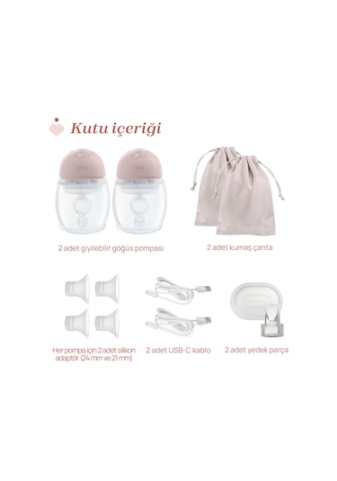 Chicco Giyilebilir Elektrikli Göğüs Pompası 00009199700000