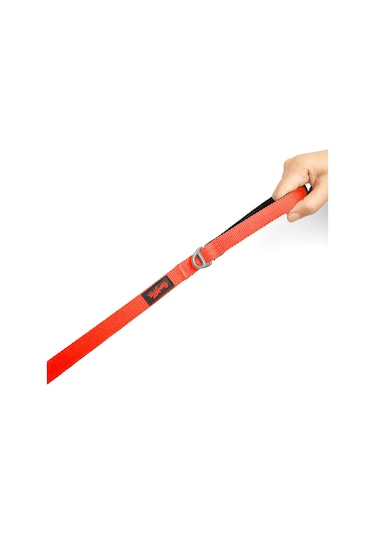 Kedi Köpek Sevk & Gezdirme Kayışı NEON TURUNCU M 130 x 2cm