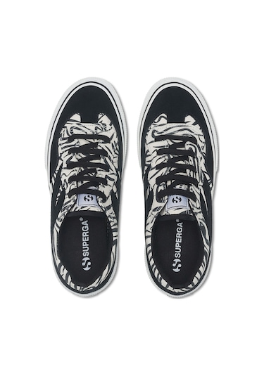 Superga 2941 Revolley Zebra Print Ayakkabı Renkli Çok Renkli