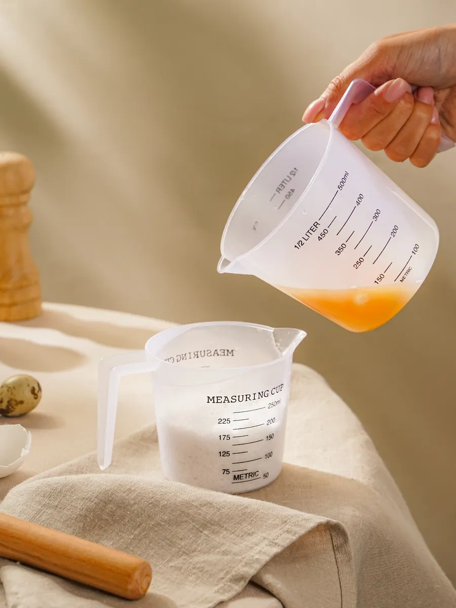 Skyphos Plastik Ölçü Kabı 500 Ml Mutfak Sürahisi 54771906 Beyaz