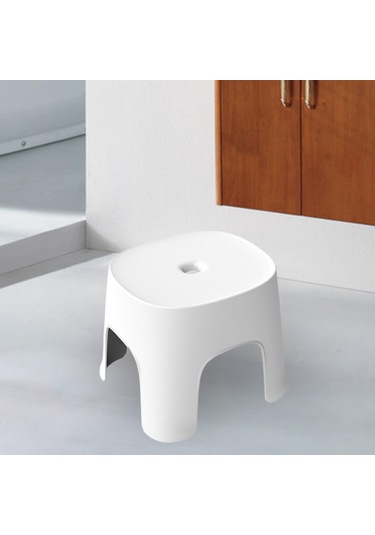 Suntek Banyo Taburesi Masa Oturma Odası Ofis Beyaz Için Sağlam