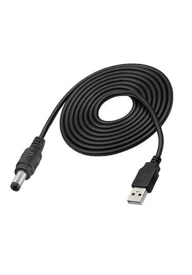 Navidata 1,5m Usb 5.5x2.5 Güç Kablosu 5,5 2,5 Power Usb Kablo