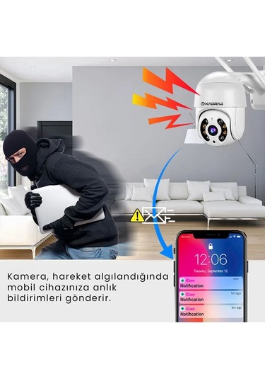 4mp 2k Ip Speed Dome Kamera - Akıllı Takip, Ptz, Gece Görüşlü, Ka