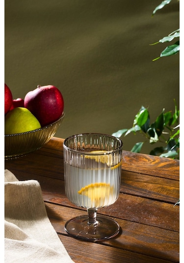 Karaca  Zenith Meşrubat Bardağı 350 Ml Gri