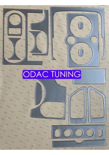 Citroen Berlingo 2002-2008 Torpido, Konsol, Trim Kaplama Gümüş