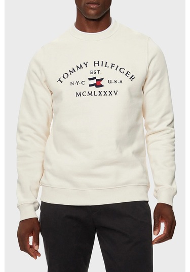 Tommy Hilfiger Erkek Sweat Mw0mw35526 Z00 Açık Bej Açık Bej Tommy Hilfiger Erkek Sweat Mw0mw35526 Z00 Açık Bej Açık Bej