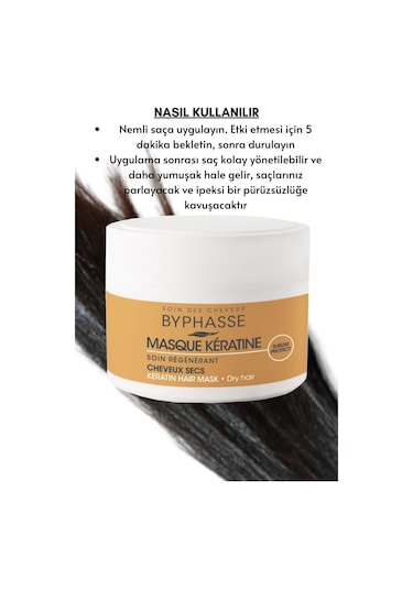 Byphasse Sublim Protect Keratin Saç Maskesi 250 ML